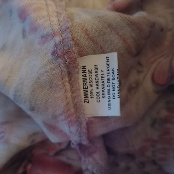 ZIMMERMANN | spaghetti strap floral ruffle romper - Picture 6 of 6